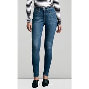 rag and bone high rise skinny jeans 24‎